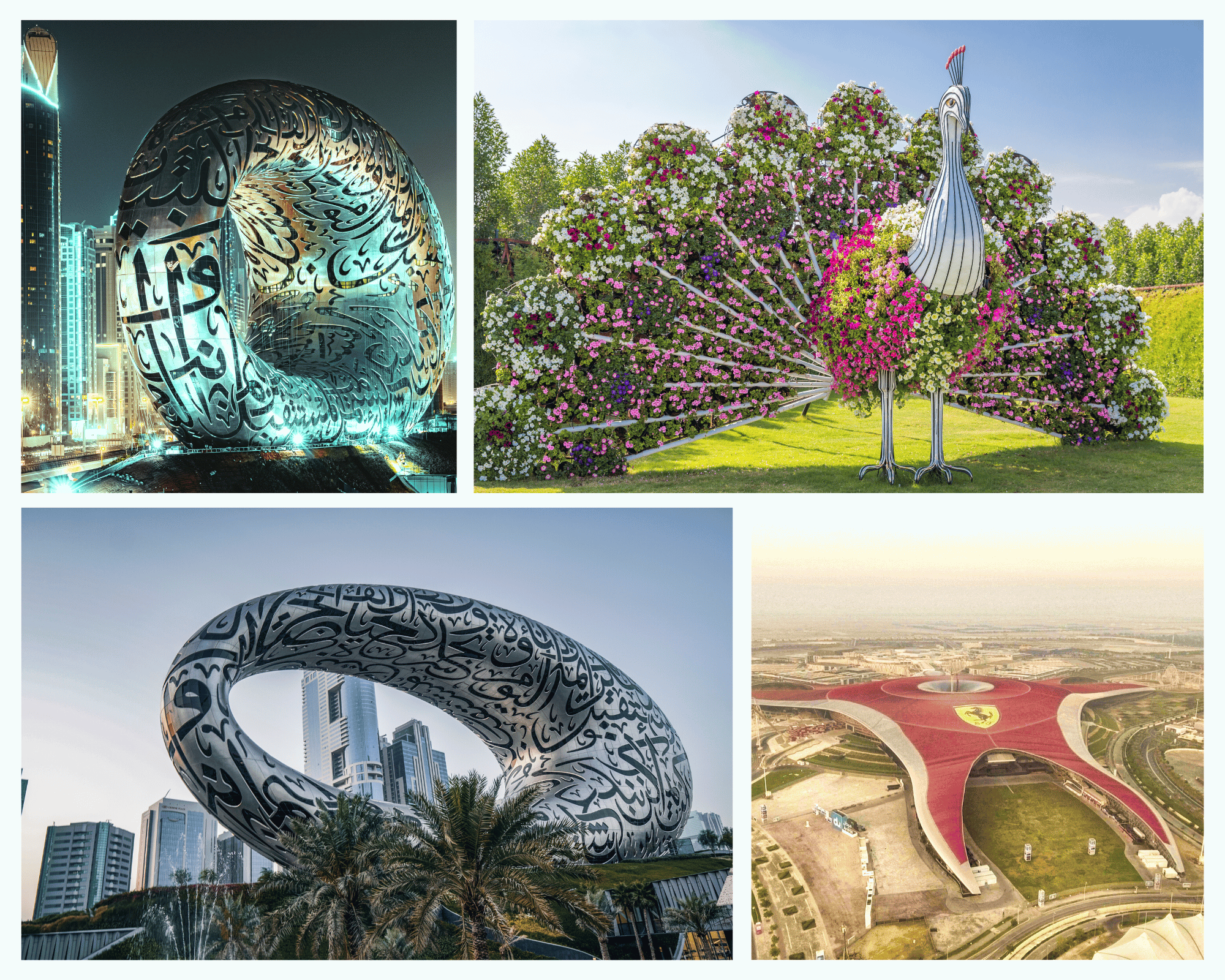 Dubai 3 * Hotel & 4* Hotel With Trio + Dubai Frame + Future Museum +Abu Dhabi City Tour + Ferrari World With Grand Mosque 06 Nights | 07 Days